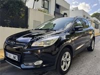 Usado Ford Kuga Trend 120 CV (88 kW) 2016 Negro SUV