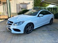 Usado Mercedes E220 170 CV (125 kW) 2014 Blanco Coupe