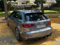 Usado Audi S3 300 CV (220 kW) 2014 Gris / plata Berlina