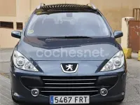 Usado Peugeot 307 110 CV (80 kW) 2007 Azul Familiar