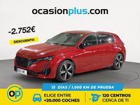 Usado Peugeot 308 GT 130 CV (95 kW) 2024 Rojo Berlina