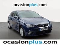 Usado Seat Ibiza Reference 75 CV (55 kW) 2019 Azul Utilitario