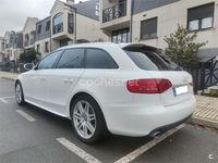 Usado Audi A4 S-Line 180 CV (132 kW) 2009 Blanco Familiar