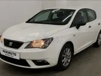 Usado Seat Ibiza Reference 95 CV (69 kW) 2015 Blanco Berlina
