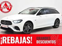Usado Mercedes E300 AMG line 306 CV (225 kW) 2021 Blanco Familiar