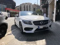 Usado Mercedes C250 AMG 204 CV (150 kW) 2016 Blanco Coupe