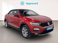Usado VW T-Roc Cabriolet 150 CV (110 kW) 2020 Rojo intenso metalizado negro Descapotable