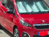Usado Peugeot 108 82 CV (60 kW) 2018 Rojo Berlina