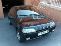 Usado Peugeot 106 95 CV (69 kW) 1992 Negro Utilitario