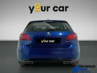 Usado Peugeot 308 GT-line 131 CV (96 kW) 2017 Azul Utilitario