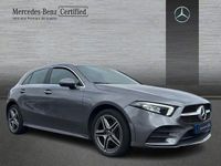 Usado Mercedes A250 AMG line 218 CV (160 kW) 2022 Gris montaña