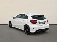 Usado Mercedes A200 AMG line 136 CV (100 kW) 2018 Blanco Berlina