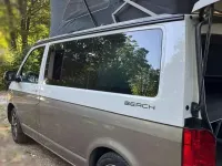 Usado VW California Beach 110 CV (80 kW) 2022 Blanco Van