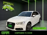 Usado Audi A3 S-Line 110 CV (80 kW) 2015 Blanco Berlina