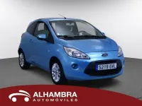 Usado Ford Ka Titanium 69 CV (50 kW) 2010 Azul Utilitario