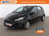Usado Ford Fiesta Trend 83 CV (61 kW) 2015 Negro Utilitario