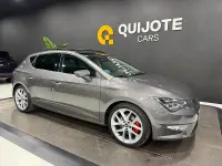 Usado Seat Leon FR 184 CV (135 kW) 2015 Gris / plata Berlina