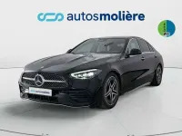 Usado Mercedes C220 200 CV (147 kW) 2021 Negro Berlina