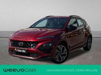 Usado Hyundai Kona N Line 121 CV (88 kW) 2023 Rojo SUV