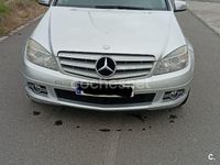 Usado Mercedes C200 Avantgarde 122 CV (89 kW) 2008 Gris / plata Berlina