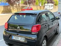 Usado Citroën C1 Feel 82 CV (60 kW) 2015 Negro Utilitario