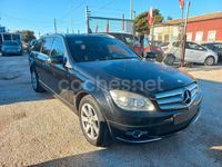Usado Mercedes C200 Classic 136 CV (100 kW) 2009 Negro Familiar