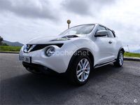 Usado Nissan Juke N-TEC 115 CV (84 kW) 2014 Blanco SUV