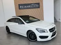 Usado Mercedes CLA200 Shooting Brake AMG line 156 CV (114 kW) 2015 Blanco Familiar