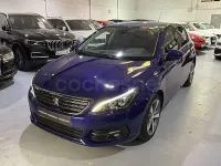 Usado Peugeot 308 Style 100 CV (73 kW) 2019 Azul Berlina