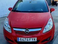 Usado Opel Corsa Enjoy 80 CV (58 kW) 2007 Rojo Utilitario