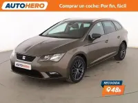 Usado Seat Leon CONNECT 110 CV (80 kW) 2016 Marrón Familiar