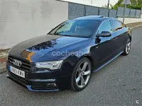 Usado Audi A5 Sportback S-Line 204 CV (150 kW) 2015 Negro Utilitario