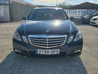 Usado Mercedes E250 Avantgarde 204 CV (150 kW) 2009 Azul Berlina