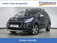 Usado Peugeot 3008 114 CV (83 kW) 2014 Azul Familiar