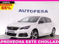 Usado Peugeot 308 GT-line 130 CV (95 kW) 2019 Blanco Berlina