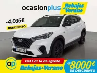 Usado Hyundai Tucson N Line 136 CV (100 kW) 2020 Blanco SUV