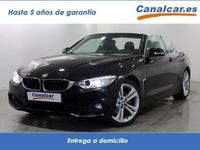 Usado BMW 420 184 CV (135 kW) 2015 Negro Descapotable