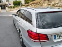 Usado Mercedes E220 Avantgarde 170 CV (125 kW) 2014 Gris / plata Familiar
