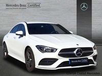 Usado Mercedes CLA200 AMG line 150 CV (110 kW) 2023 Blanco polar Berlina