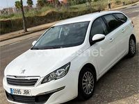 Usado Peugeot 308 SW Access 115 CV (84 kW) 2014 Blanco Familiar