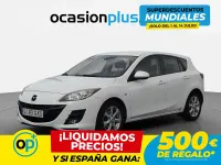Usado Mazda 3 Style 109 CV (80 kW) 2010 Blanco Berlina