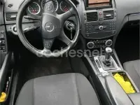 Usado Mercedes C200 Avantgarde 136 CV (100 kW) 2009 Gris / plata Familiar