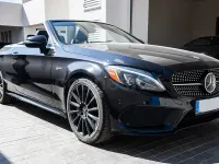 Usado Mercedes C43 AMG 367 CV (269 kW) 2018 Negro Descapotable