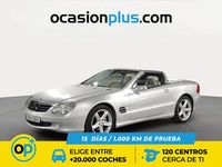 Usado Mercedes SL500 306 CV (225 kW) 2005 Gris Descapotable