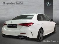 Usado Mercedes C200 AMG line 163 CV (119 kW) 2023 Blanco polar  pintura unicolor Berlina