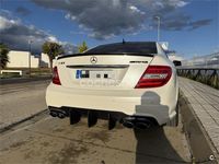 Usado Mercedes C63 AMG AMG 457 CV (336 kW) 2011 Blanco Coupe