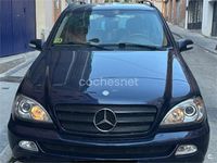 Usado Mercedes ML270 163 CV (119 kW) 2002 Azul SUV