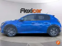 Usado Peugeot e-208 Allure 100 kW (136 CV) 2021 Azul Utilitario