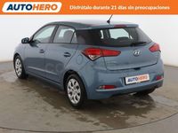 Usado Hyundai i20 100 CV (73 kW) 2016 Azul Berlina
