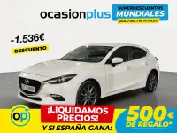 Usado Mazda 3 Edition 120 CV (88 kW) 2018 Blanco Berlina